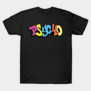 Pycho Graffiti Tag T-Shirt